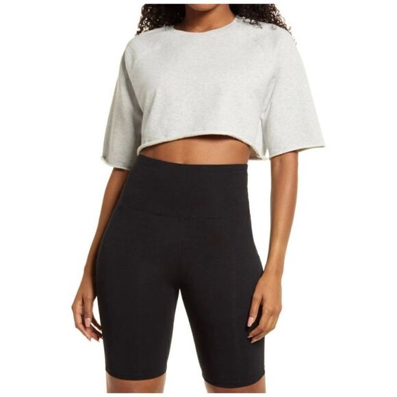 BP Plus Size Cropped Sweatshirt - Picture 1 of 8